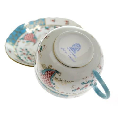並行輸入品 ヘレンド TCA トゥッピーニの角笛 ティーカップ＆ソーサー 1726の画像