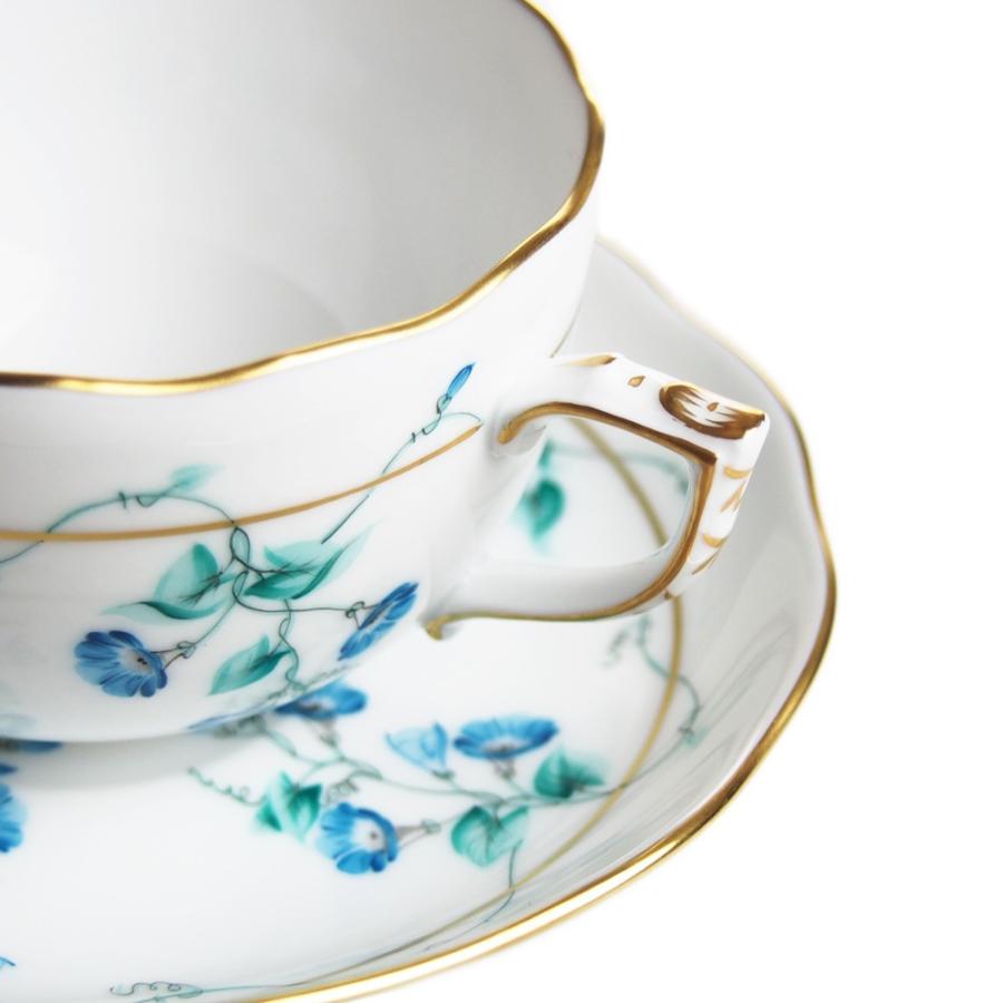 安い購入 ヘレンド Nyvt2 モーニンググローリー ブルー ティーカップ ソーサー 724 保障できる Www Thedailyspud Com
