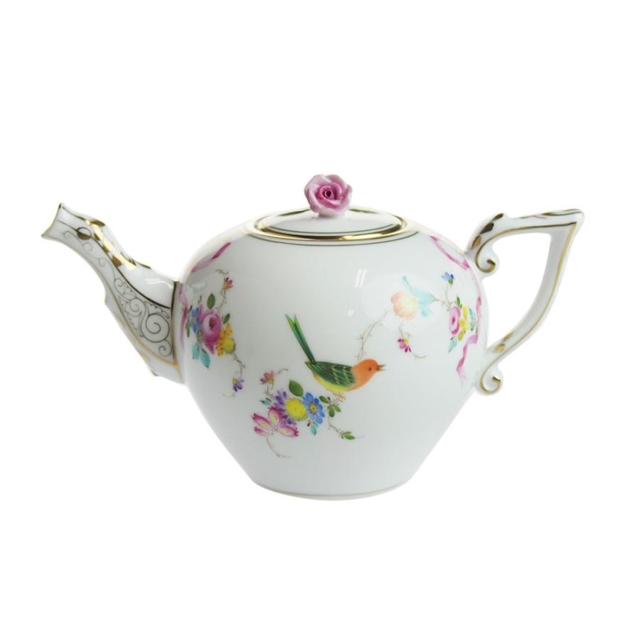 ヘレンド JM 地中海の庭 ティーポット ミニ 20606