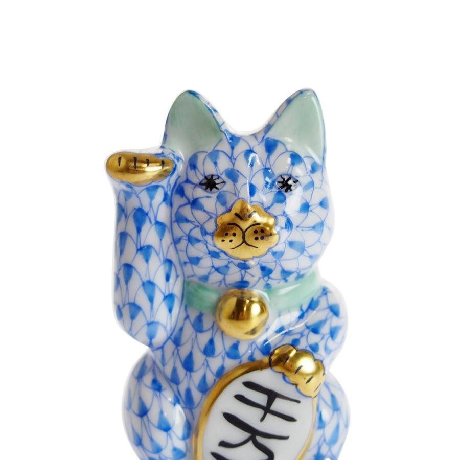 Herend ヘレンド　猫　開運　招き猫 Herend ヘレンド 猫 開運 招き猫 Herend ヘレンド 猫 開運 招き猫