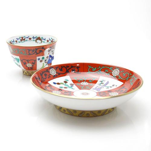 ヘレンド (HEREND) シノワズリ ゲデレ 西安の赤 カップ＆ソーサー 楽天