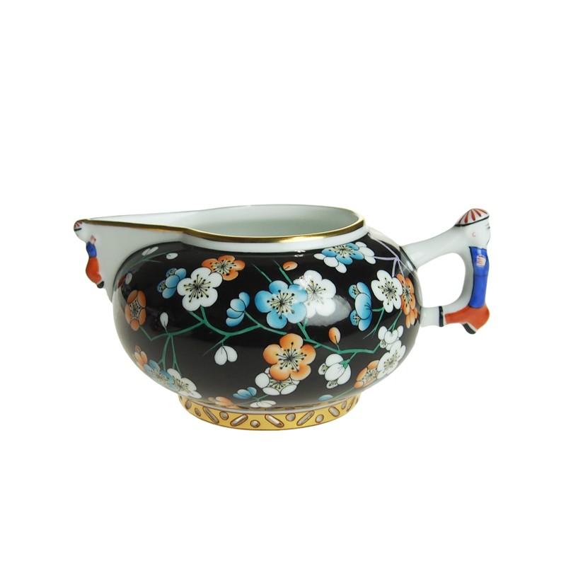 ヘレンド（HEREND） 並行輸入品 シノワズリ PFNC 黒地紅梅 二人用