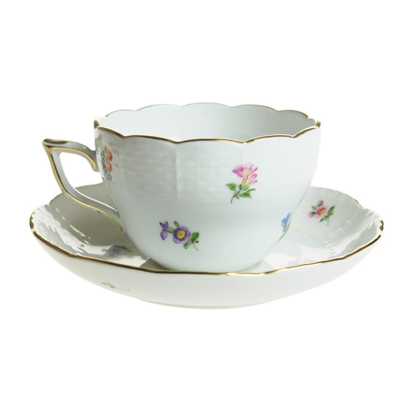 ヘレンド（HEREND） 並行輸入品 MF ミルフルール 兼用カップ＆ソーサー