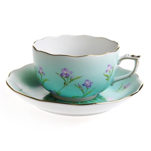 ヘレンド（HEREND） 並行輸入品 IRIS-TQ アイリス ターコイズ ティー 