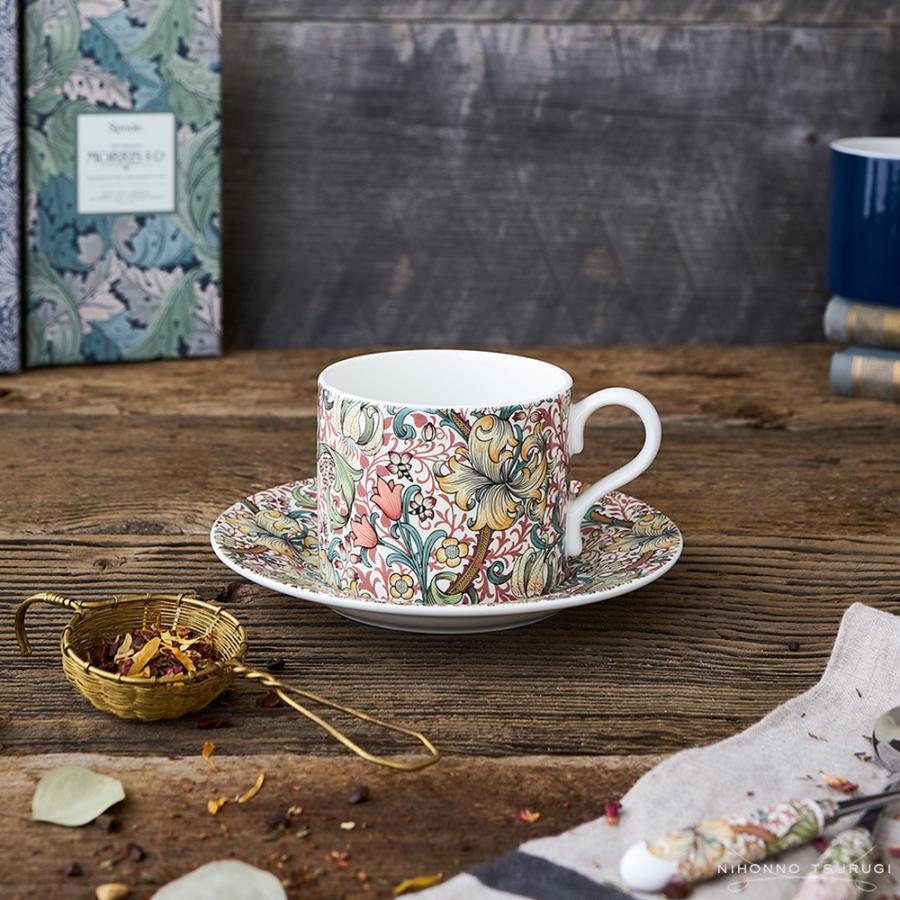 Spode 並行輸入品 スポード ウィリアムモリス ティーカップ&ソーサー