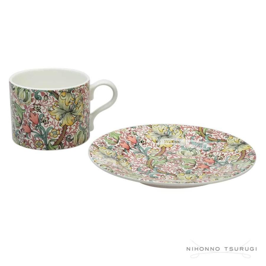 Spode 並行輸入品 スポード ウィリアムモリス ティーカップ&ソーサー