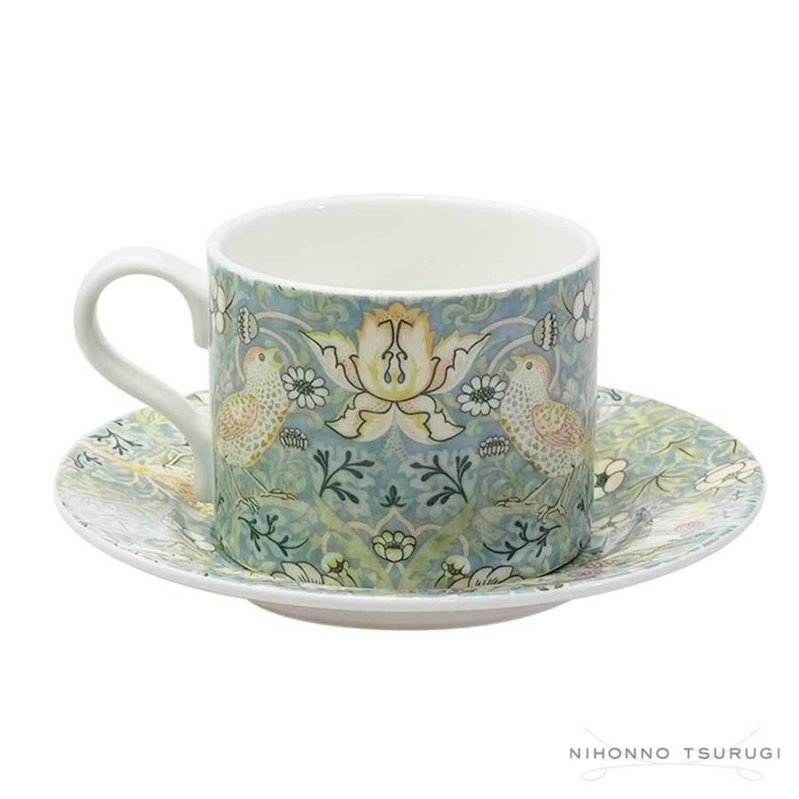 Spode 並行輸入品 スポード ウィリアムモリス ティーカップ&ソーサー