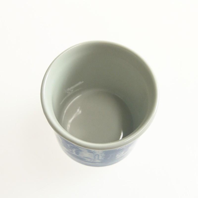 Spode 並行輸入品 スポード ブルーイタリアン エッグカップ : 輸入