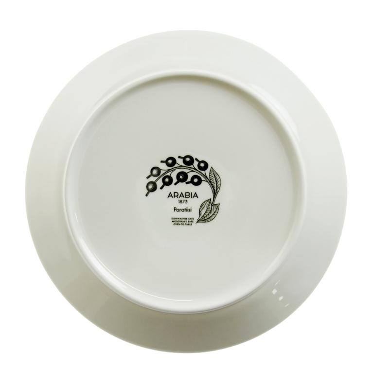アラビアパラティッシ旧ロゴ26cmプレート ARABIA アラビア Paratiisi パラティッシ ブラック プレート