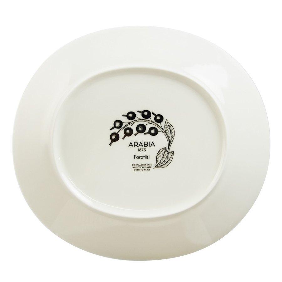 ARABIA アラビア パラティッシ パープル オーバル 25cm : 輸入