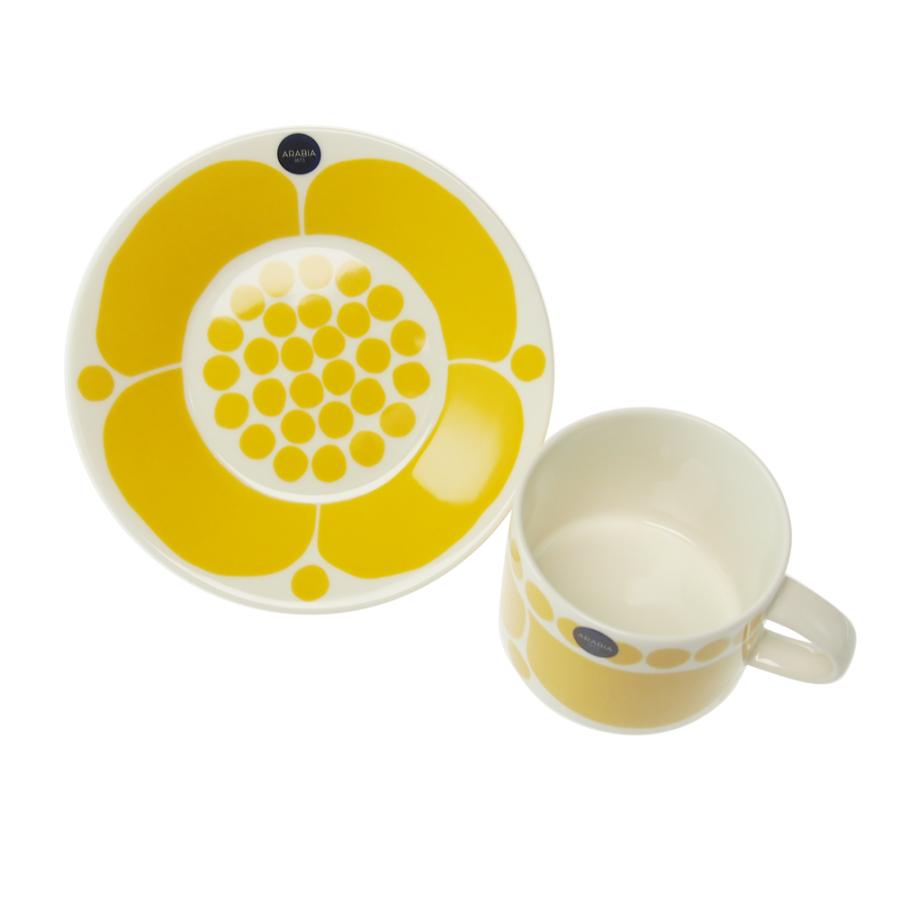 ARABIA（アラビア） 並行輸入品 スンヌンタイ カップ&ソーサー 0.28L