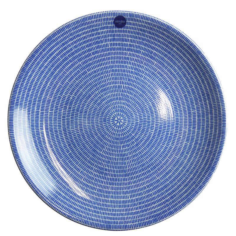 ARABIA（アラビア） 並行輸入品 24h アベック ブルー プレート 26cm