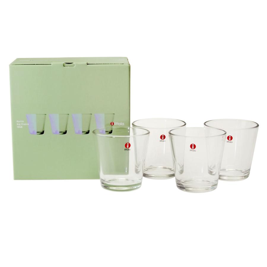 イッタラ (iittala) カルティオ Kartio タンブラー 210ml クリア 4pcs セット