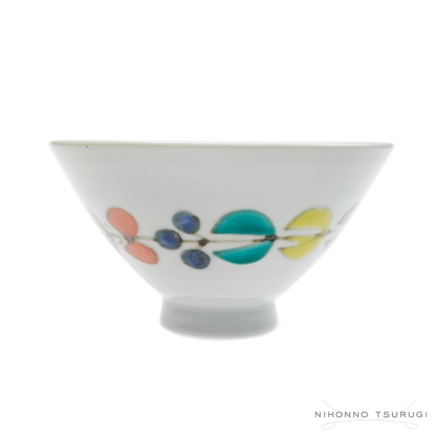 徳永遊心窯 色絵花繋ぎ 飯碗（三角） : 輸入ブランド洋食器専門店2本の