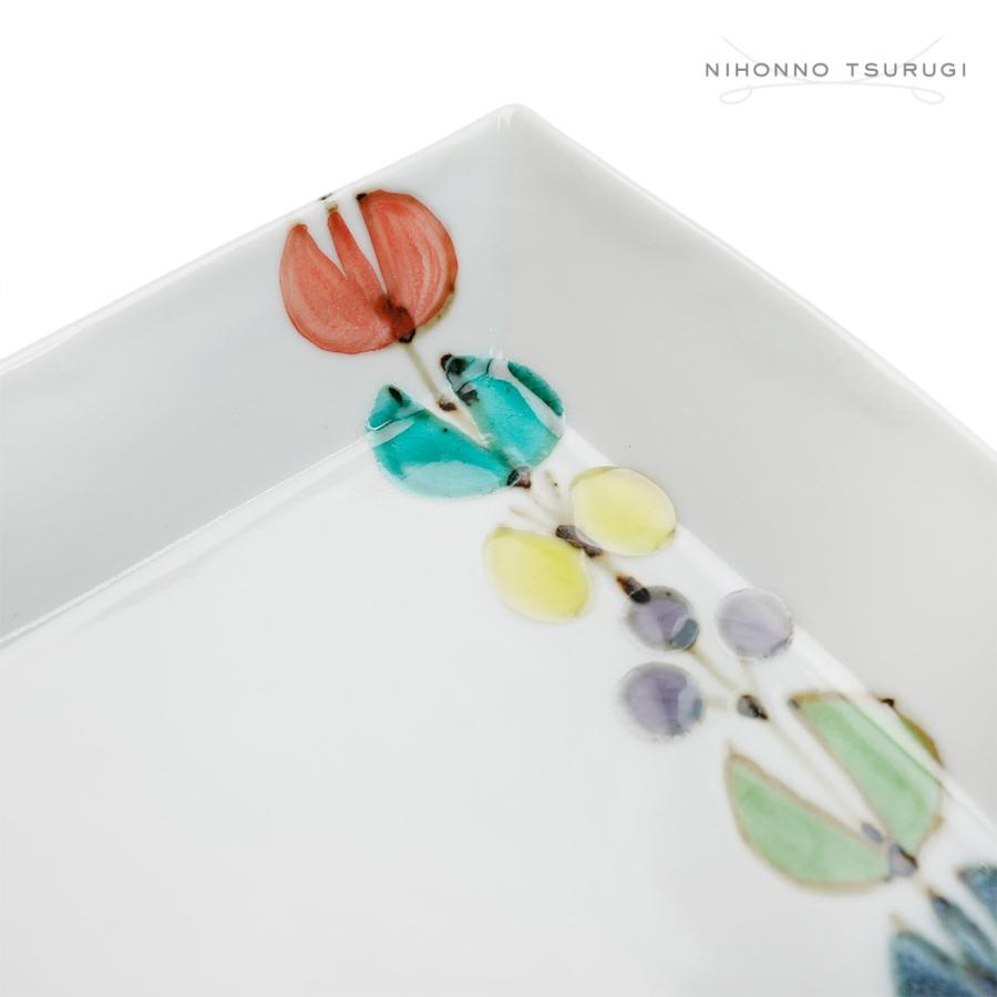 時代物 角富 花草紋 色絵 錦手 小皿 10客 MO70115 時代物 角富 花草紋 色絵 錦手 小皿 10客 MO70115