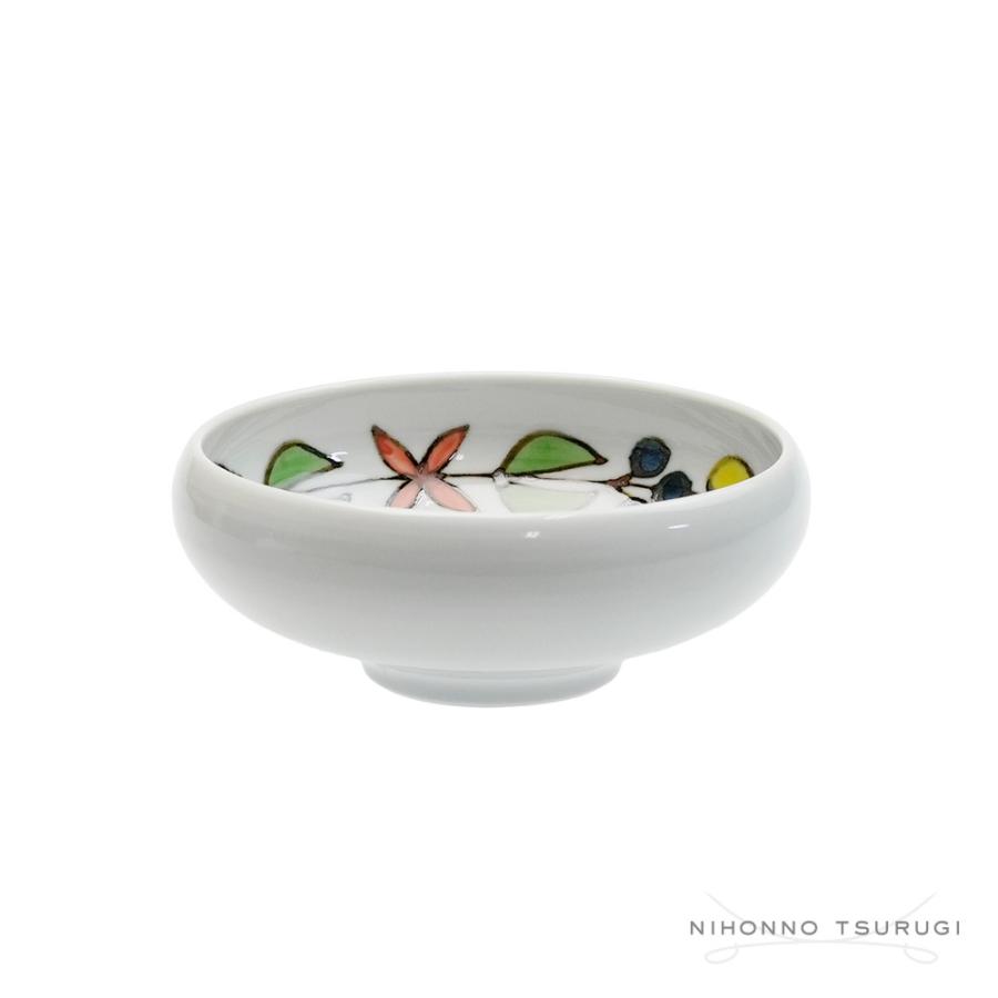 九谷焼 徳永遊心窯 色絵花繋ぎ 4.5寸鉢 爆買 : 輸入ブランド洋食器専門