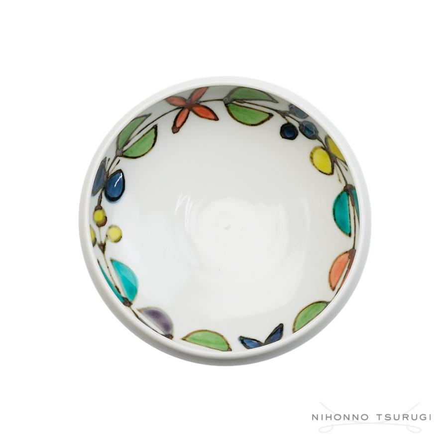 九谷焼 徳永遊心窯 色絵花繋ぎ 4.5寸鉢 爆買 : 輸入ブランド洋食器専門
