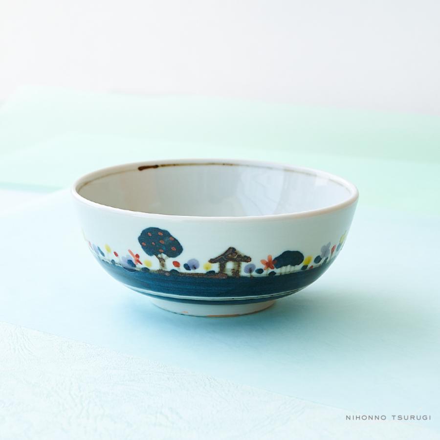 徳永遊心窯 色絵家並み 4.5寸鉢 : 輸入ブランド洋食器専門店2本の剣