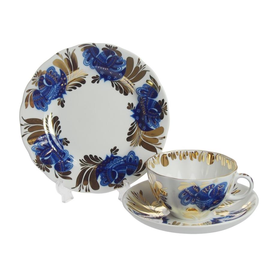 並行輸入品 インペリアルポーセリン ゴールデンガーデン 3ピースセット