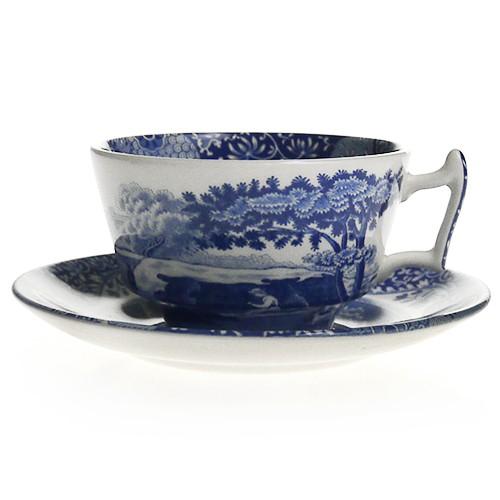 Spode スポード ブルーイタリアン 2客2枚 ティーセット : 輸入 Spode スポード ブルーイタリアン 2客2枚 ティーセット : 輸入