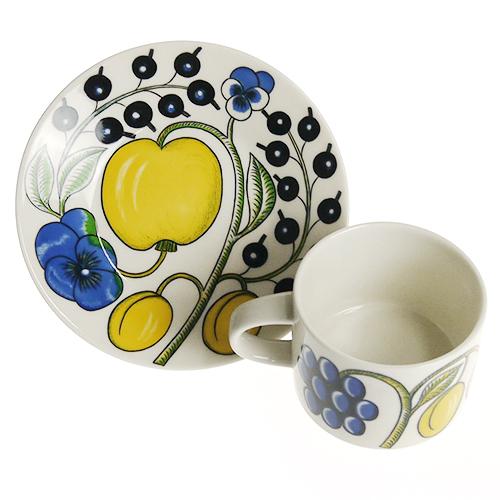 ARABIA 並行輸入品 アラビア パラティッシ コーヒーカップ＆ソーサー