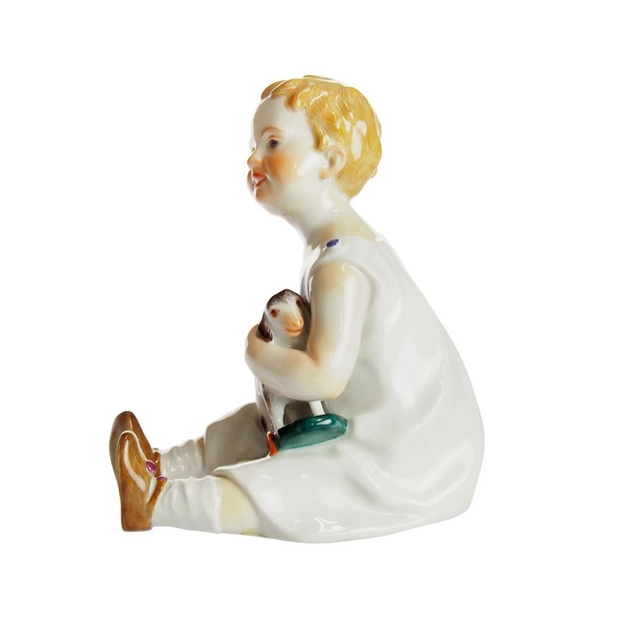 ヴィンテージ マイセン ヘンチェル 人形 おもちゃの少年 1900年頃｜nihonnotsurugi｜02