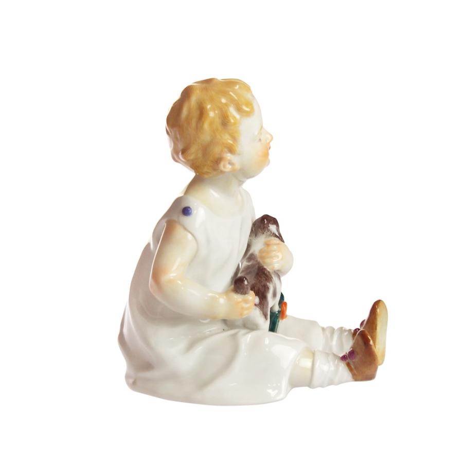 マイセン 並行輸入品 ヴィンテージ ヘンチェル 人形 おもちゃの少年