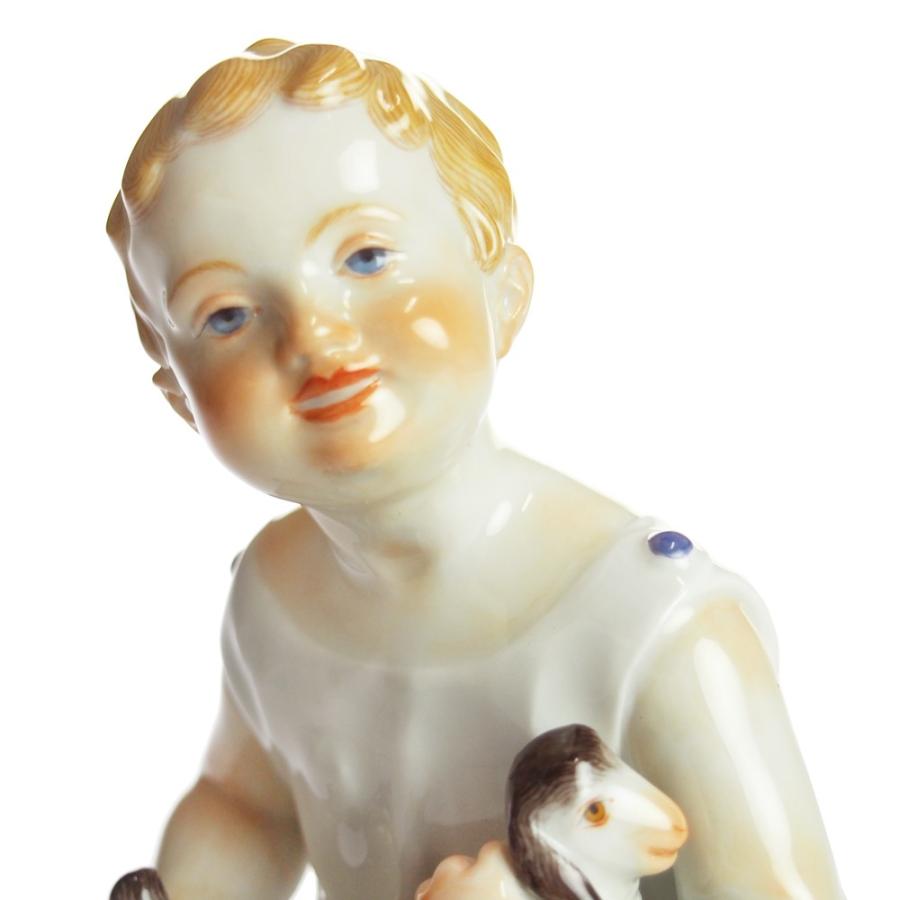 マイセン 並行輸入品 ヴィンテージ ヘンチェル 人形 おもちゃの少年