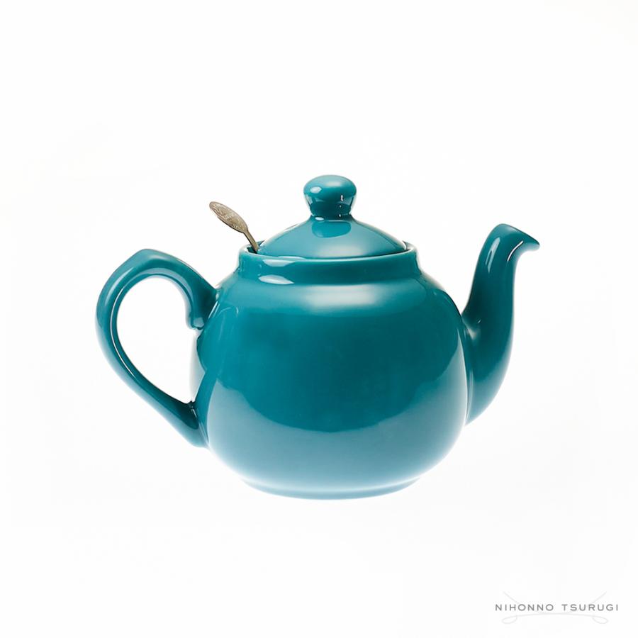 ロンドンポタリー ファームハウス ティーポット アクア 2cup | London Pottery | 02