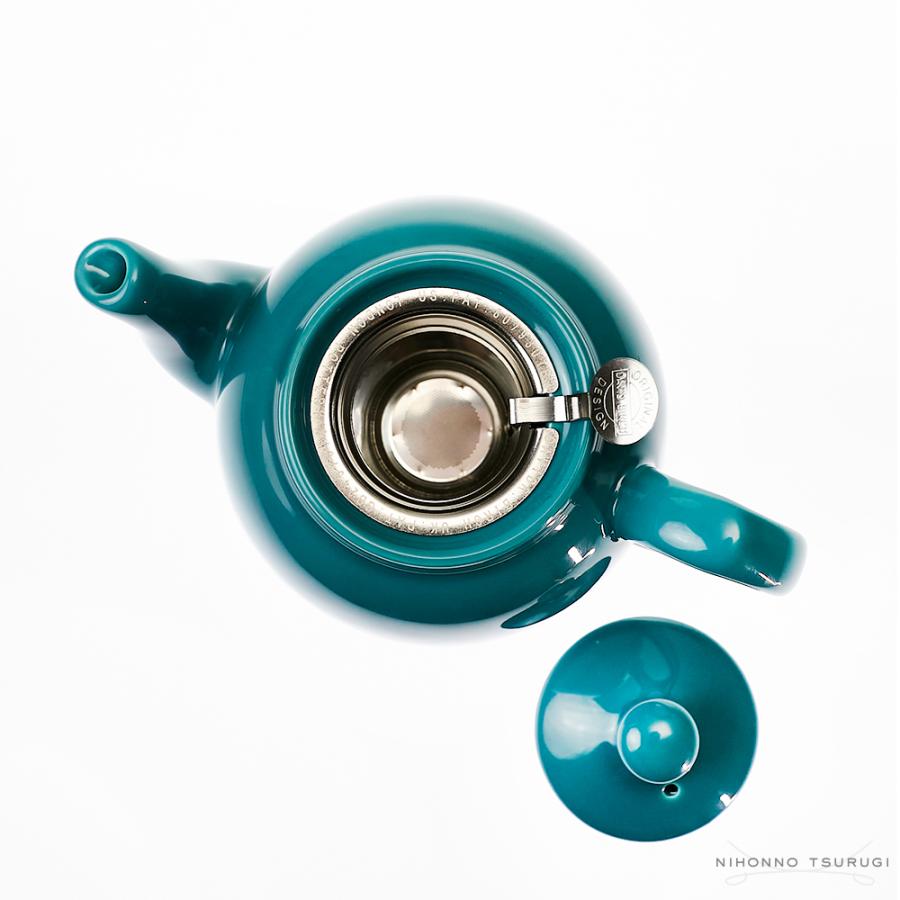 ロンドンポタリー ファームハウス ティーポット アクア 2cup | London Pottery | 06