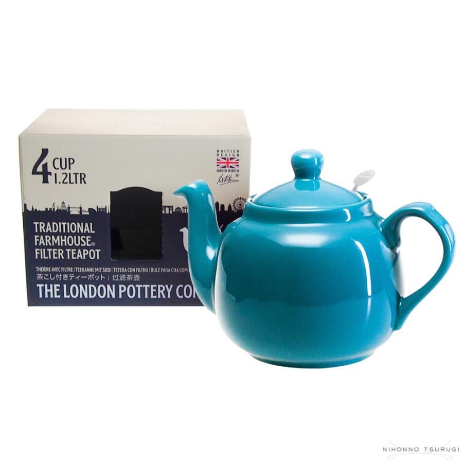 ロンドンポタリー ファームハウス ティーポット アクア 4cup 580023 輸入ブランド洋食器専門店2本の剣 通販 Yahoo ショッピング