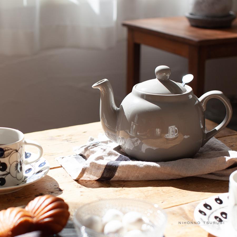 ロンドンポタリー ファームハウス ティーポット グレー 2cup | London Pottery
