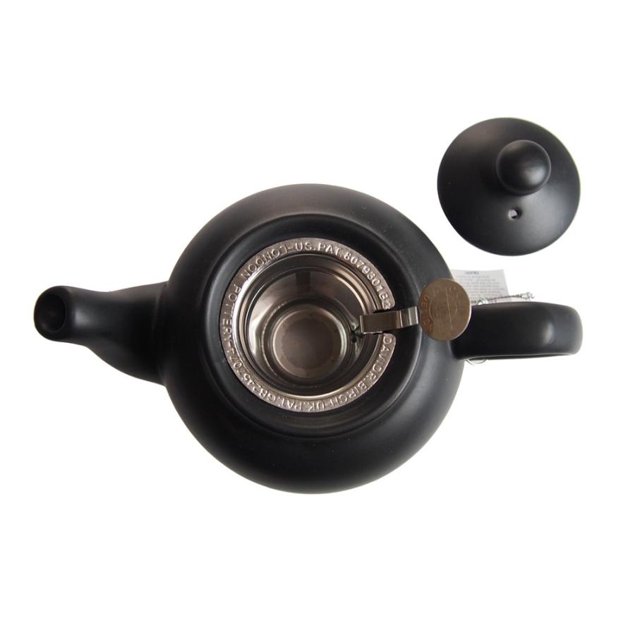 ロンドンポタリー ファームハウス ティーポット マットブラック 2cup | London Pottery | 05