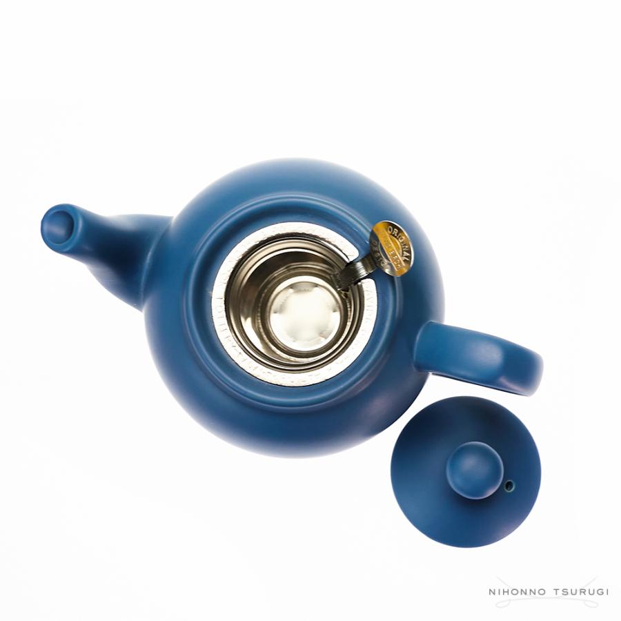 ロンドンポタリー ファームハウス ティーポット ノルディックブルー 2cup | London Pottery | 07