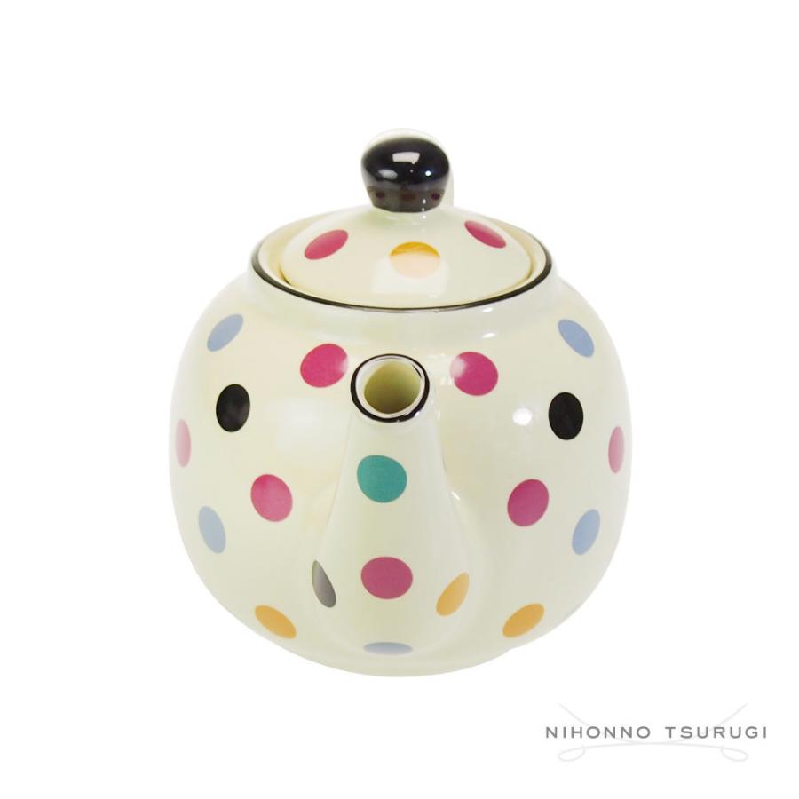 ロンドンポタリー ファームハウス ティーポット アイボリー/ドット 2cup | London Pottery | 03