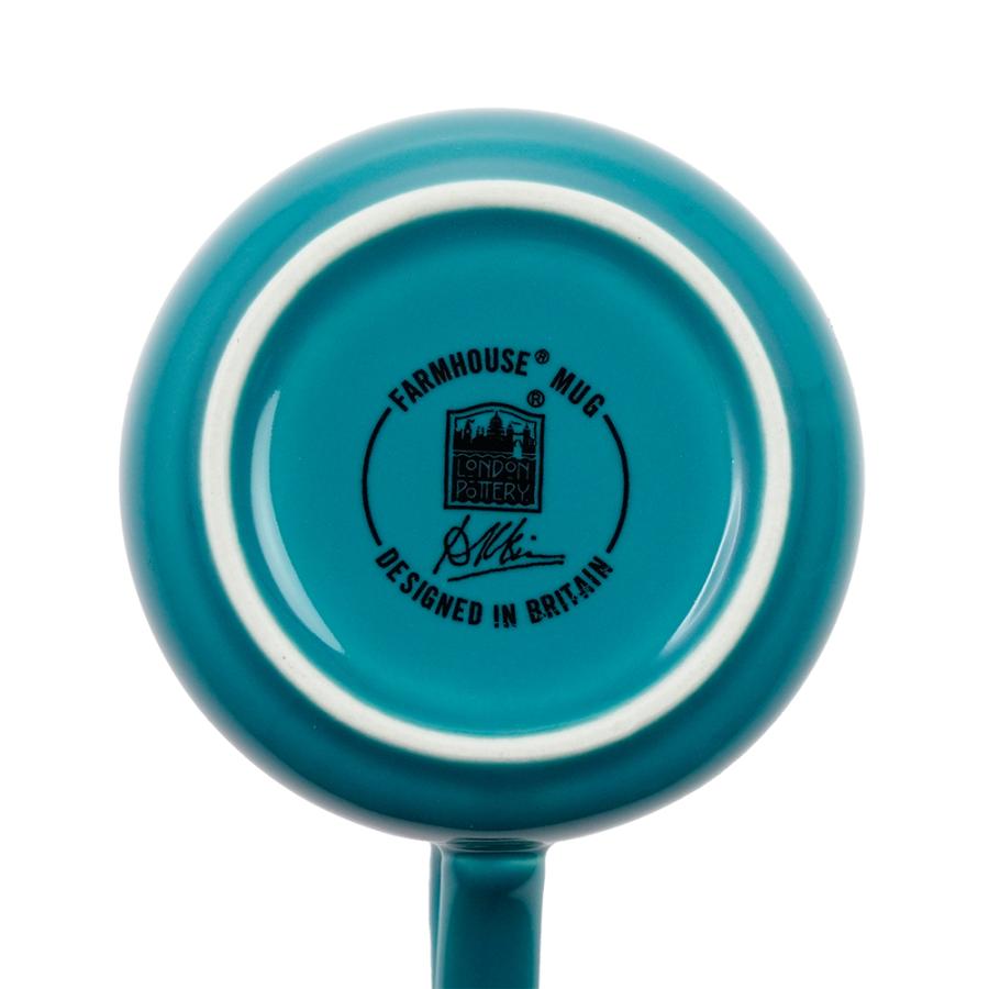 ロンドンポタリー ファームハウス マグ アクア 250ml | London Pottery | 04