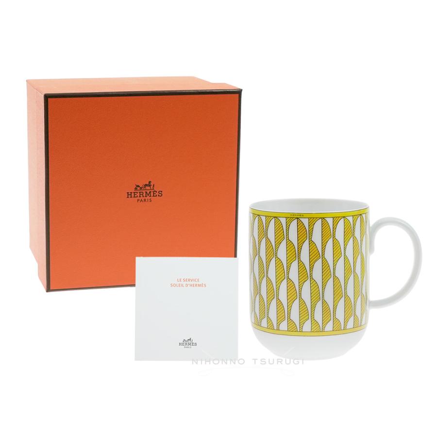 HERMES エルメス ソレイユ ドゥ マグカップ NO.1 046031 : 輸入 
