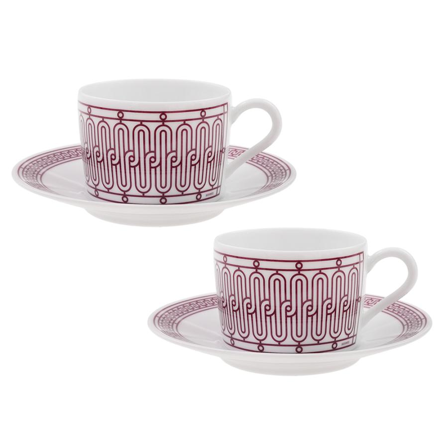 HERMES（エルメス） 並行輸入品 H アッシュデコ ルージュ ティーカップ 