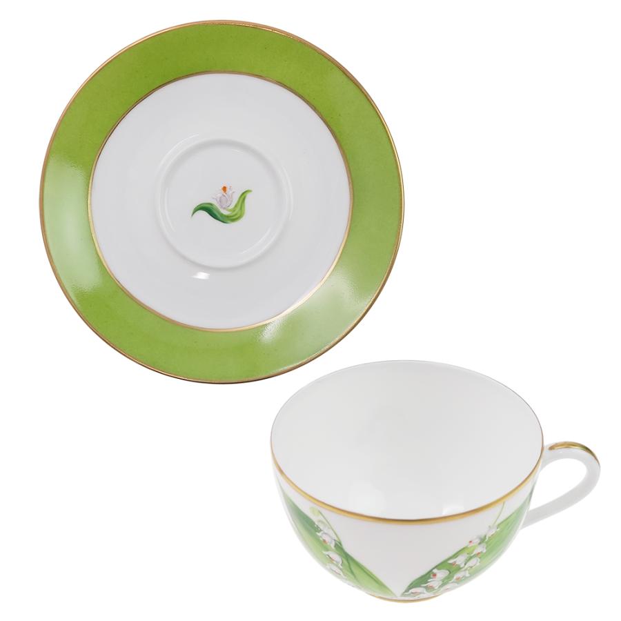 並行輸入品 ロールセリニャック ミュゲ ラウンド ティーカップ