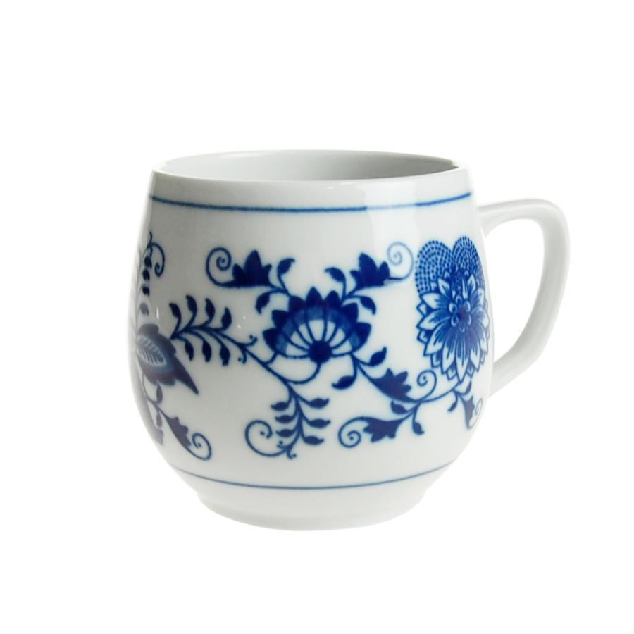 カールスバードブルーオニオン チェコ製 ボヘミア スープボウル