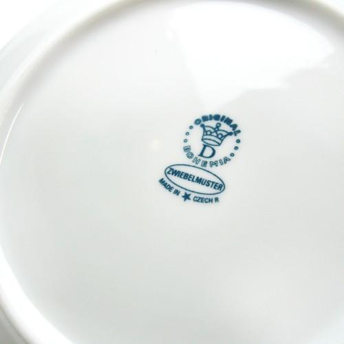 並行輸入品 カールスバード ブルーオニオン プレート 19cm : 輸入