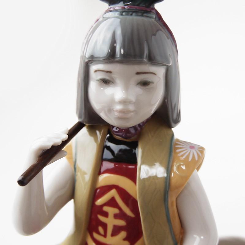 LLADRO（リヤドロ） 並行輸入品 人形 金太郎 8687 : 輸入ブランド洋食