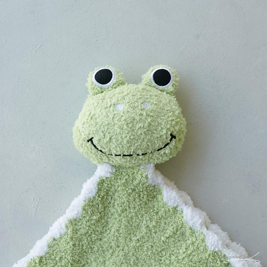 カシウエア (kashwere) アニマル ミニブランケット カエル