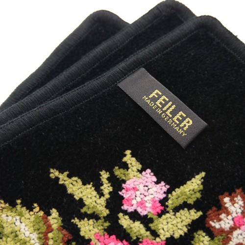❤️新品未使用フェイラーバスタオル黒 箱付き❤️ feiler（フェイラー） 並行輸入品 バスケット ブラック タオルハンカチ