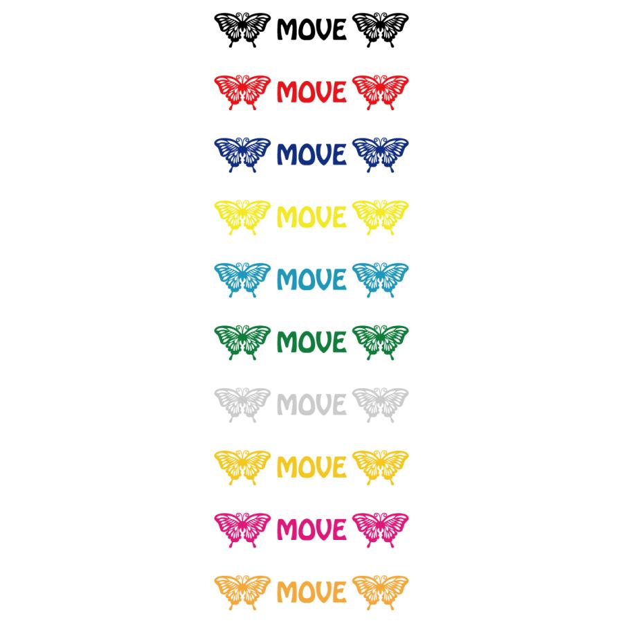 ステッカー バタフライ・蝶デザイン カッティングシートデカールカー