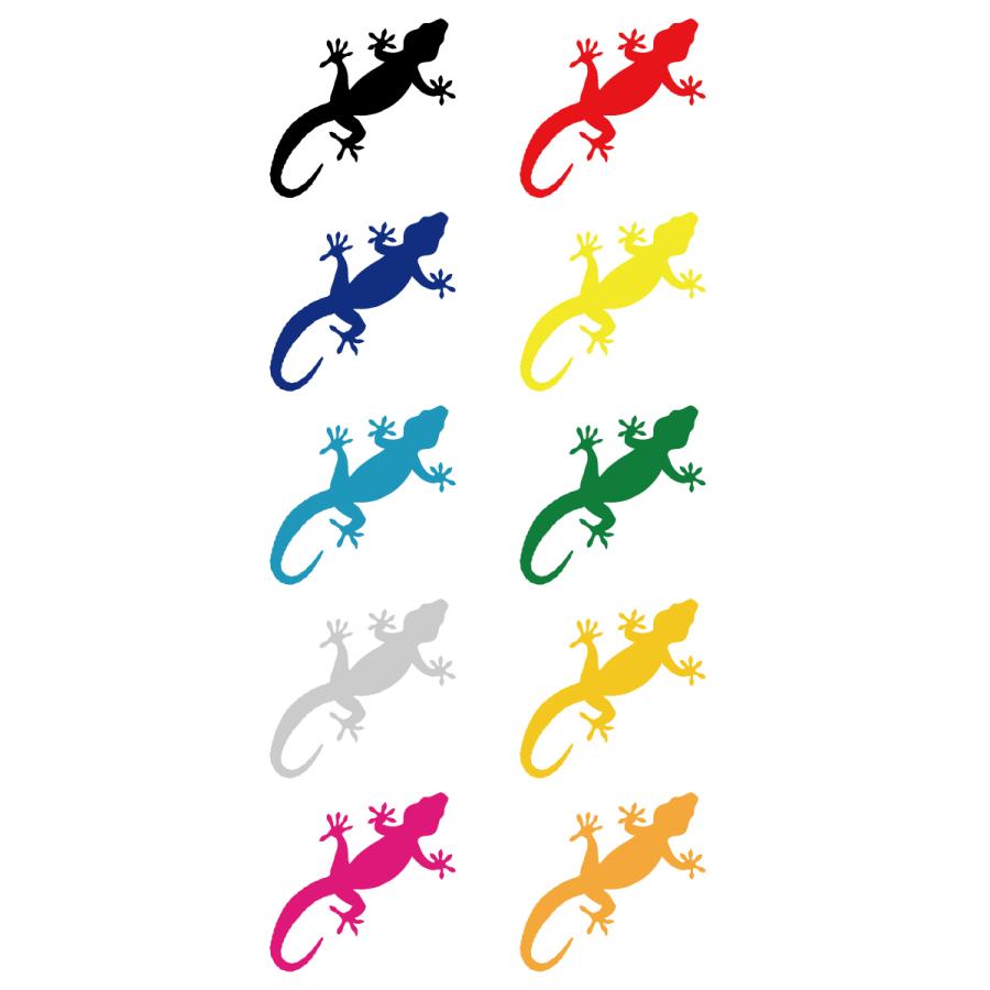 シルエットステッカーでオシャレに 車やバイク 自転車に レオパードゲッコウ ヒョウモントカゲモドキ ヤモリステッカーa 可愛い 爬虫類ステッカー 34 ニホンセン 通販 Yahoo ショッピング