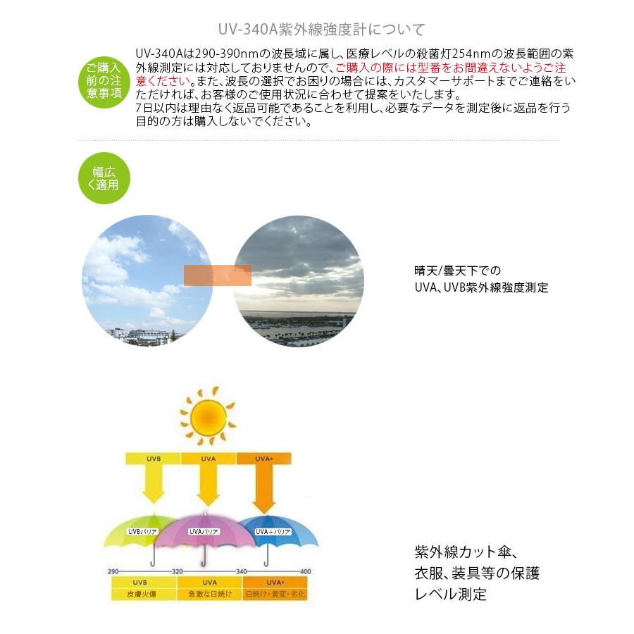 Uv 340a デジタル紫外線強度計 日焼け防止 日焼け予防 紫外線アレルギー対策 日本語説明書付 紫外線チェッカー M39m Rcp 送料無料 ニホンセン 通販 Yahoo ショッピング