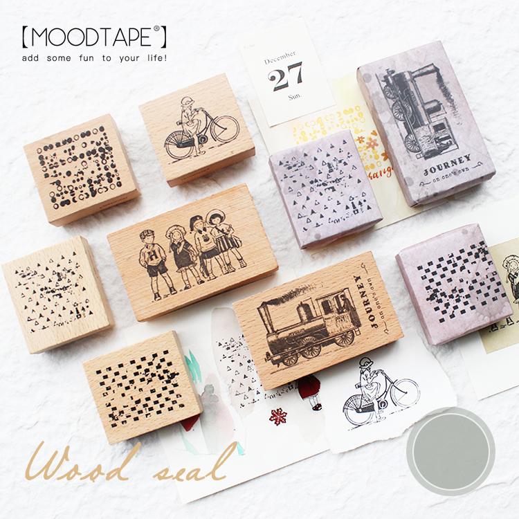 思い出スタンプ 背景 6個セット M39m なつかしさ感じるイラスト レトロデザイン 模様スタンプ クラフトのデコレーションに ニホンセン 通販 Yahoo ショッピング