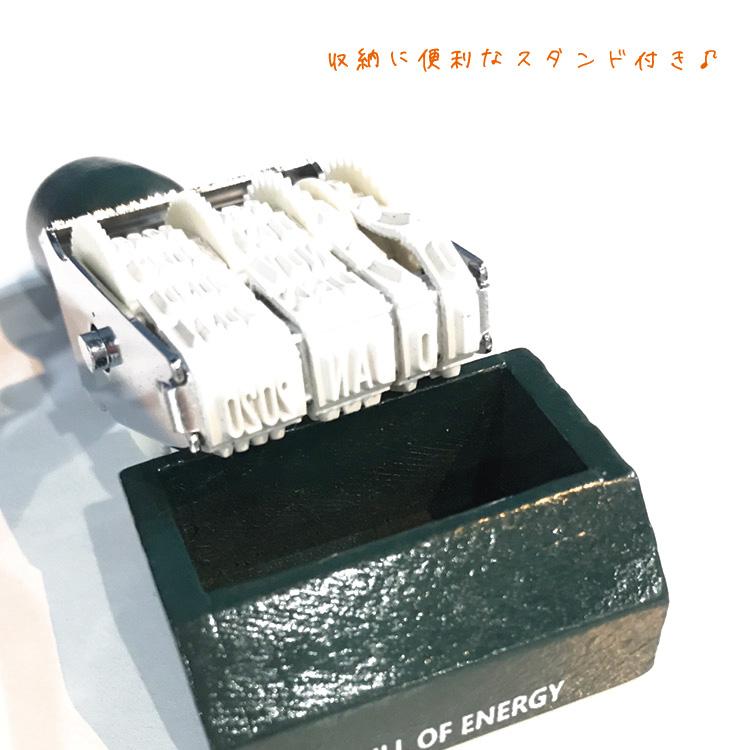 回転印 日付印 レトロ 木製の可愛い回転スタンプ アウトレット 手帳や