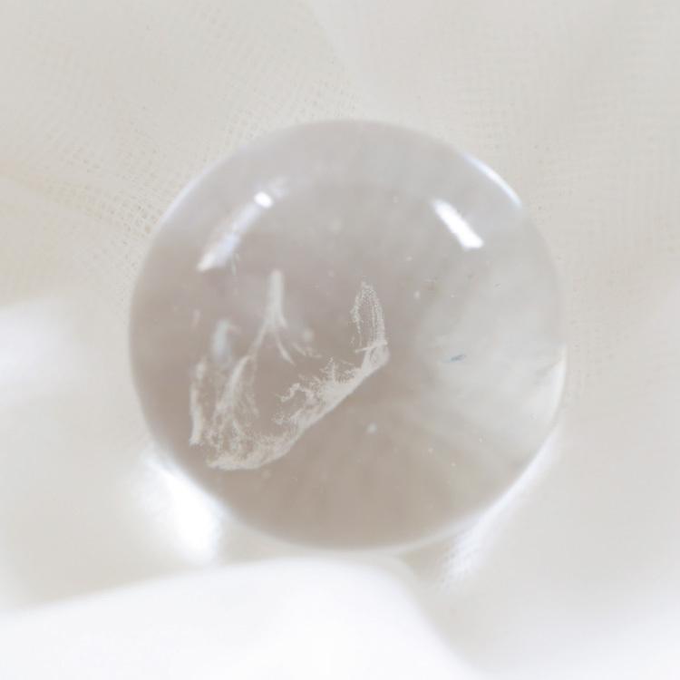人工水晶玉 パワーストーン 直径（約）70mm : ニホンセン - 通販